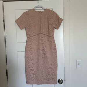 Rachel Parcell Blush Lace Dress